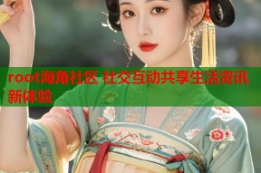 root海角社区 社交互动共享生活资讯新体验