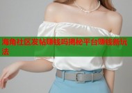 海角社区发帖赚钱吗揭秘平台赚钱新玩法