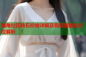 海角社区砖石价格详解及购买指南全方位解析