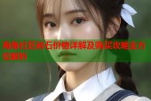 海角社区砖石价格详解及购买攻略全方位解析