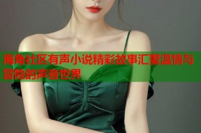 海角社区有声小说精彩故事汇聚温情与冒险的声音世界