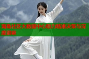 海角社区大数据中心助力精准决策与深度洞察