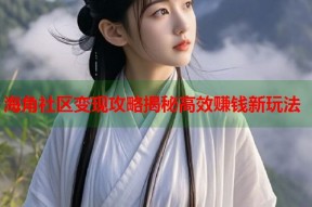 海角社区变现攻略揭秘高效赚钱新玩法