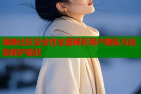 海角社区安全性全面解析用户隐私与信息保护现状