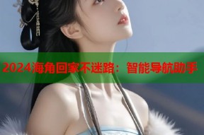 2024海角回家不迷路：智能导航助手