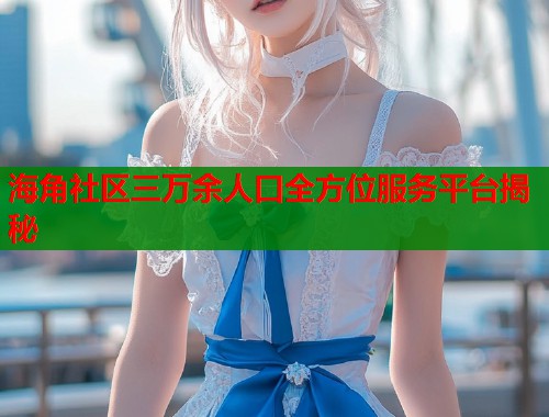 海角社区三万余人口全方位服务平台揭秘  第1张