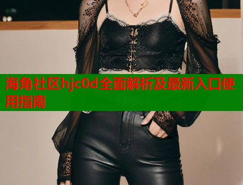 海角社区hjc0d全面解析及最新入口使用指南  第2张