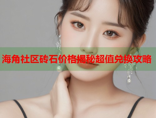 海角社区砖石价格揭秘超值兑换攻略  第2张