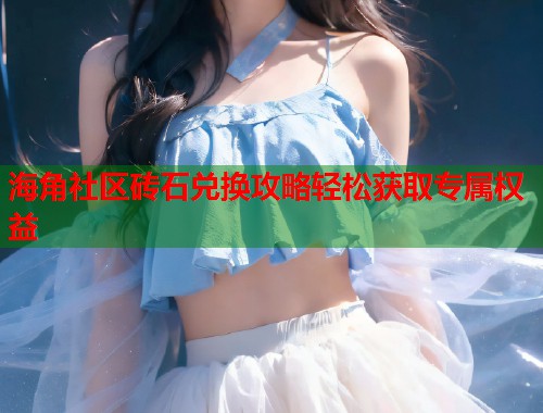 海角社区砖石兑换攻略轻松获取专属权益  第1张