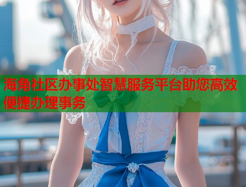 海角社区办事处智慧服务平台助您高效便捷办理事务  第1张